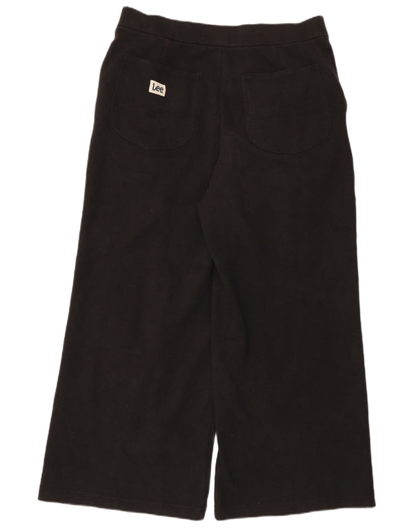 Pantalones Casuales De Pernera Ancha Para Mujer Lee W36 L30 Negro