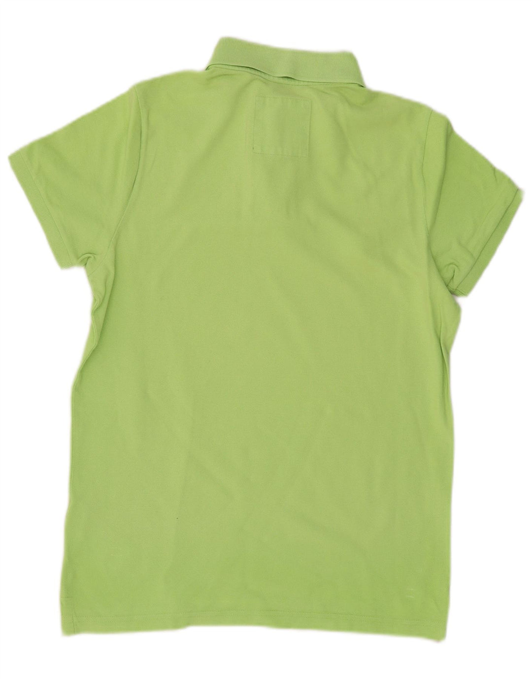 HOLLISTER Polo Hombre Algodón Verde Medio