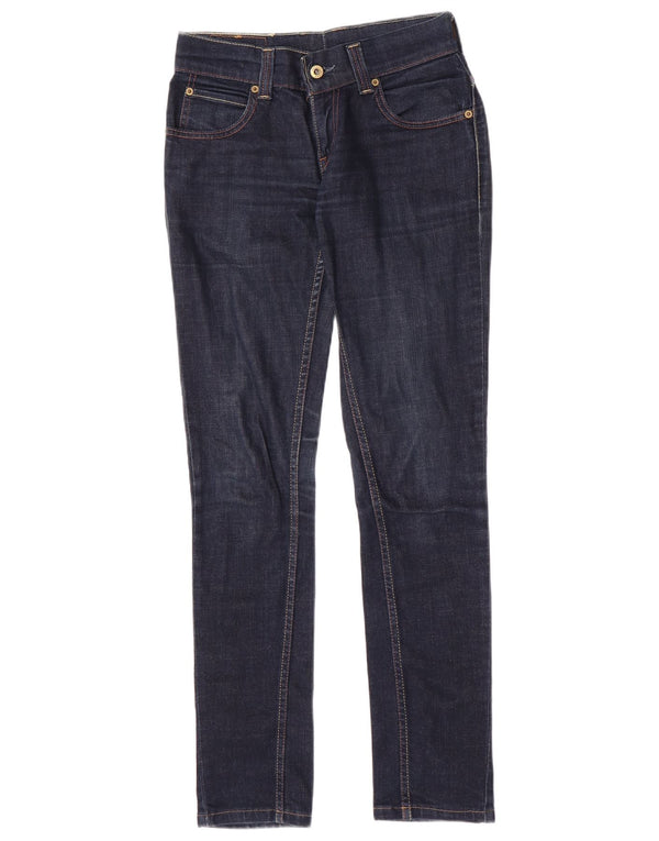 Levi's Mujer 603 Slim Jeans W28 L31 Algodón Azul Marino