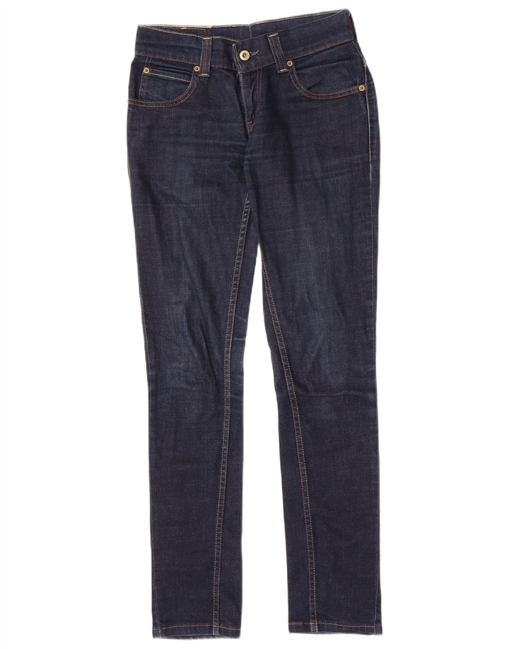 Levi's Mujer 603 Slim Jeans W28 L31 Algodón Azul Marino