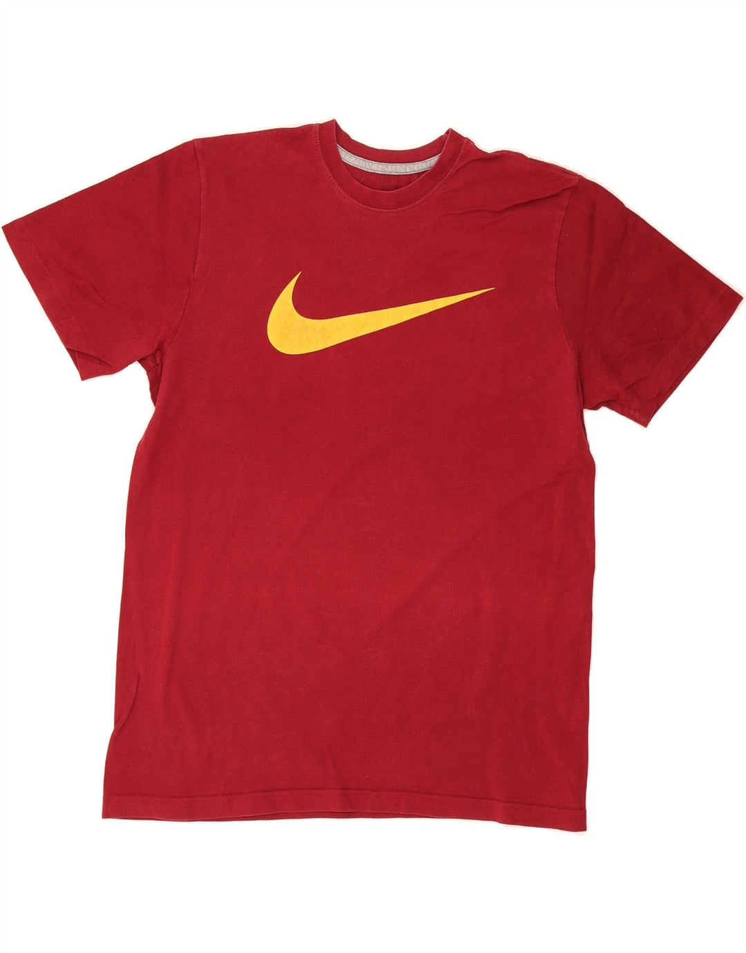 NIKE Mens Regular Fit Graphic T-Shirt Top Large Red Vintage Nike and Second-Hand Nike from Messina Hembry 