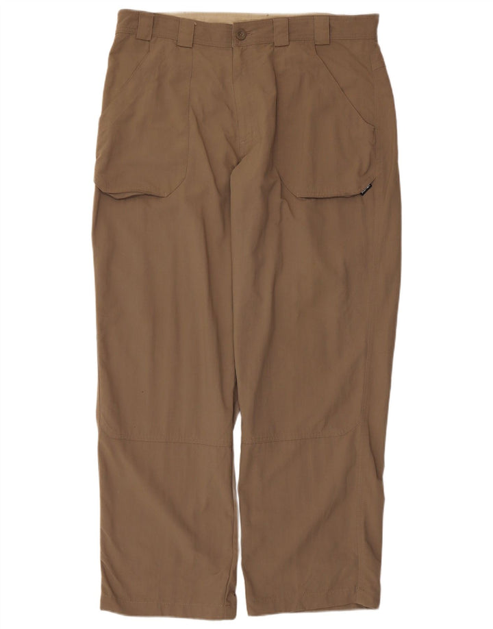 Pantalón Cargo Recto Rohan Hombre W36 L29 Poliamida Beige
