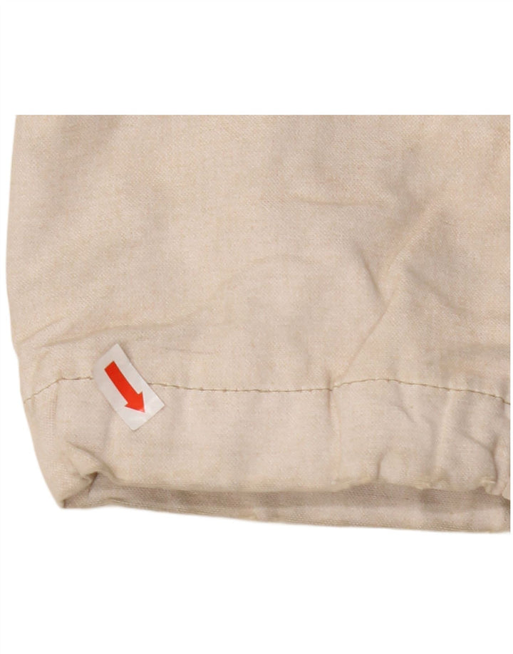 MURPHY & NYE Abrigo cruzado para mujer UK 44 Algodón beige medio