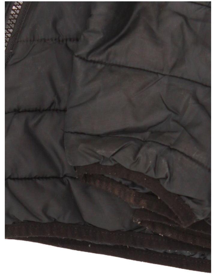 Jack & Jones Chaqueta acolchada con capucha para hombre UK 40 Large Poliéster negro