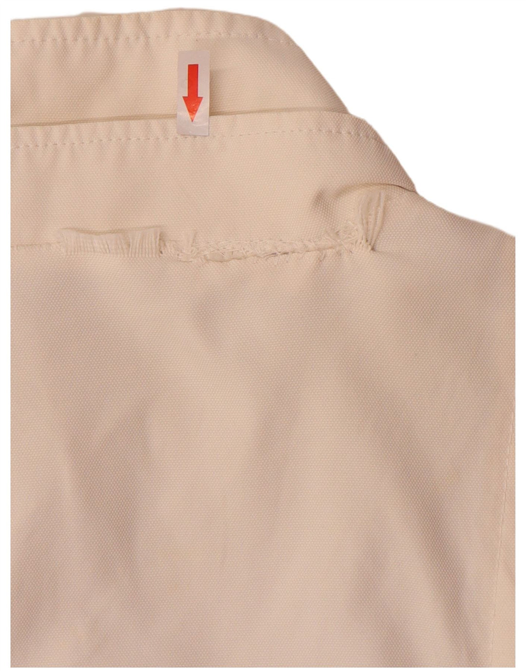 Zara Mujer Chaqueta Utilitaria UK 46 Grande Off White Nylon