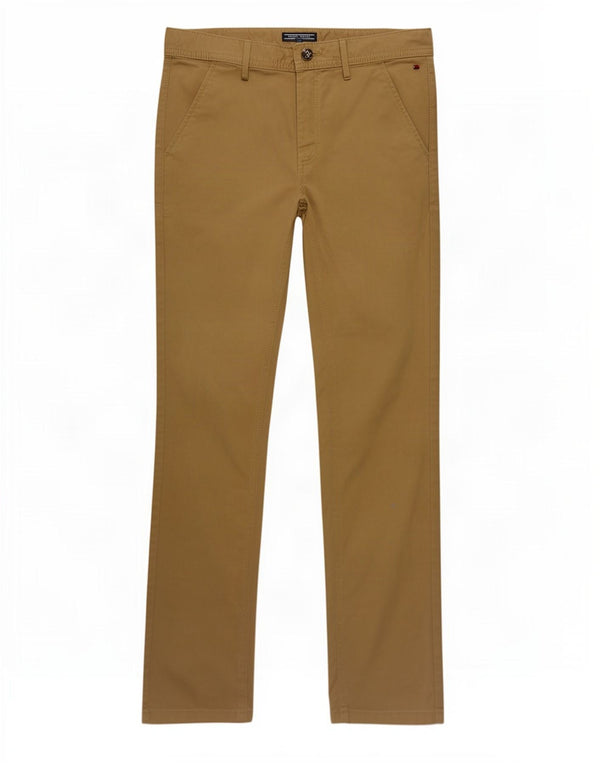 Tommy Hilfiger Pantalones chinos ajustados para niños 13-14 años W28 L28 Algodón beige