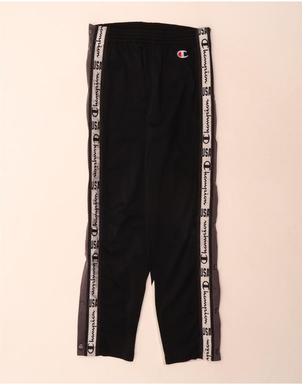 Champion USA Graphic Pantalones De Chándal XS Negro Colorblock Deportes