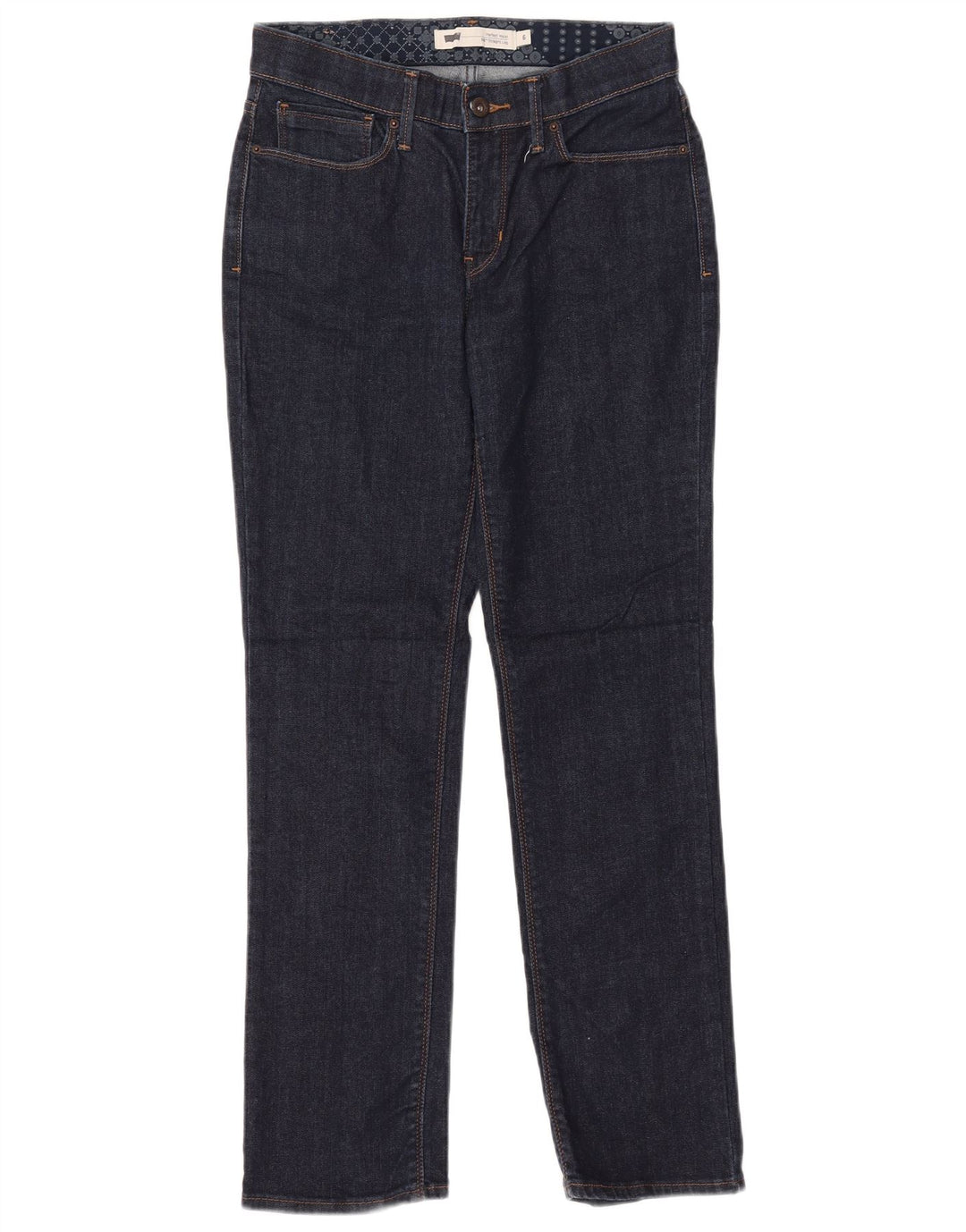 Levi's Jeans rectos para mujer US 6 Medium W28 L30 Azul marino Algodón