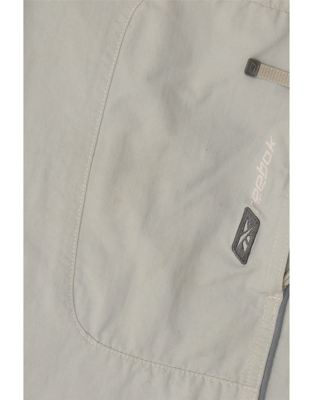 Reebok Bermudas deportivas para hombre XL Nylon gris