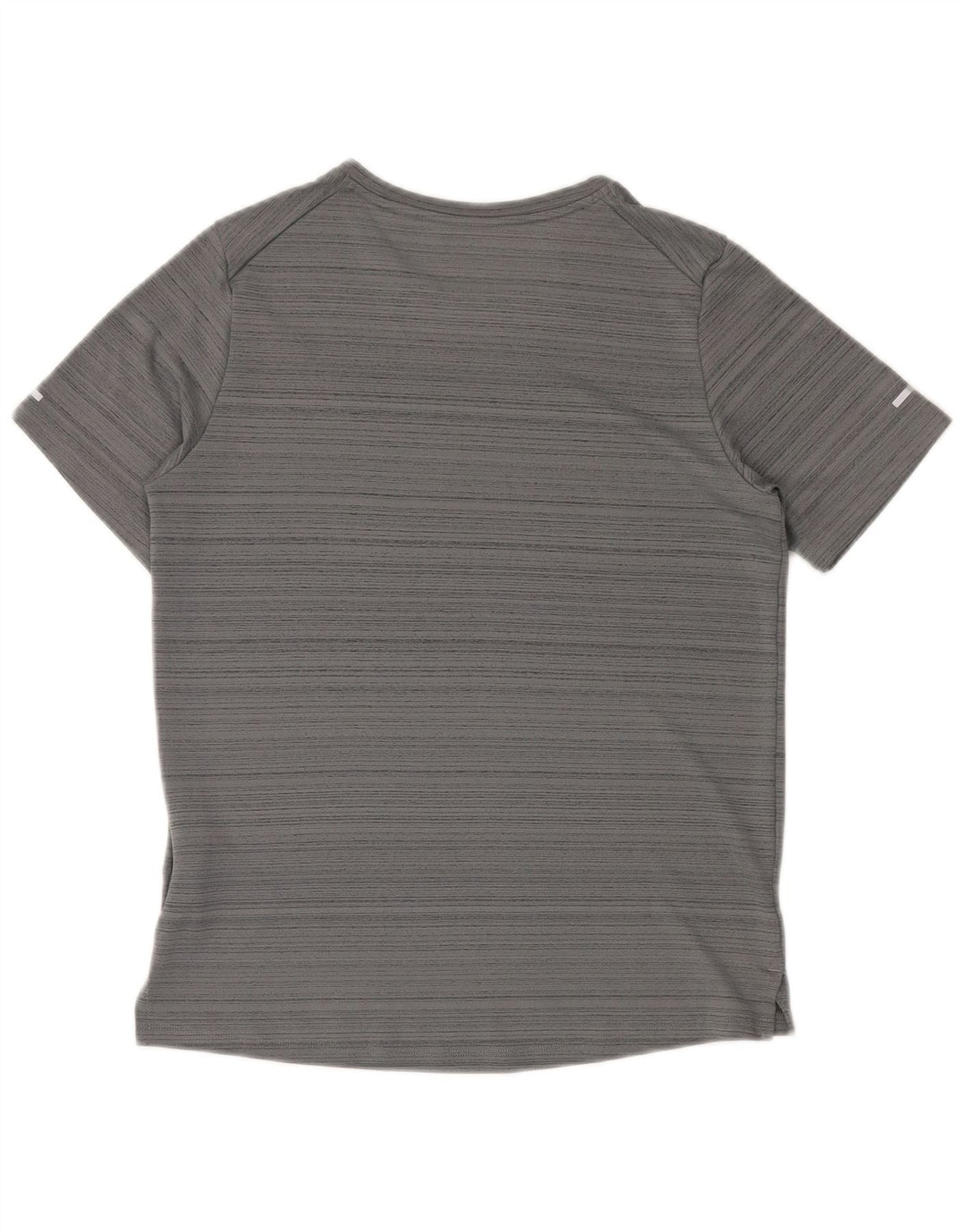 NIKE Camiseta Dri Fit para niños 12-13 años Grande Gris Rayas Poliéster
