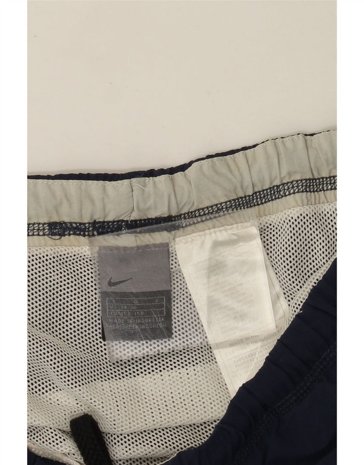 NIKE Bañador para niños 12-13 años Grande Azul Marino Colorblock