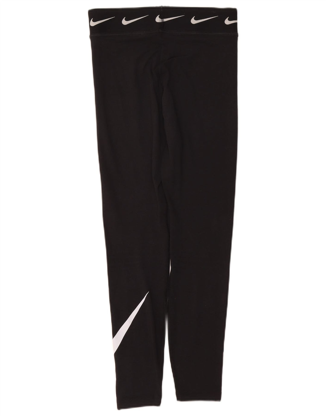 Nike - Leggings gráficos para mujer (talla 40), algodón negro mediano