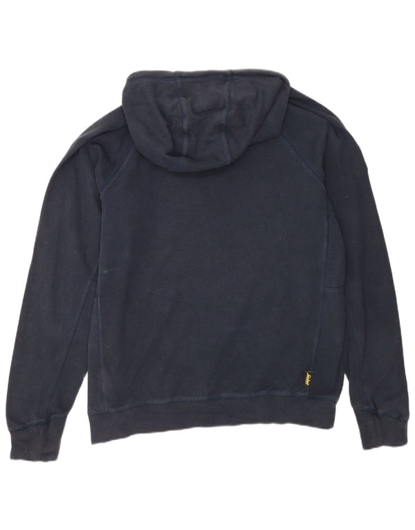 Snickers Sudadera con capucha gráfica para hombre XL Algodón azul marino