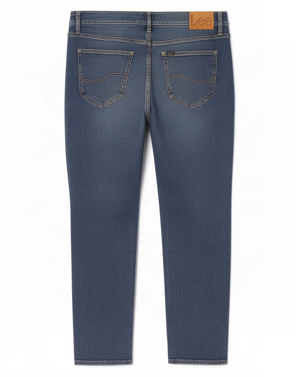 Vaqueros Lee West Straight para Hombre W32 L30 Algodón Azul