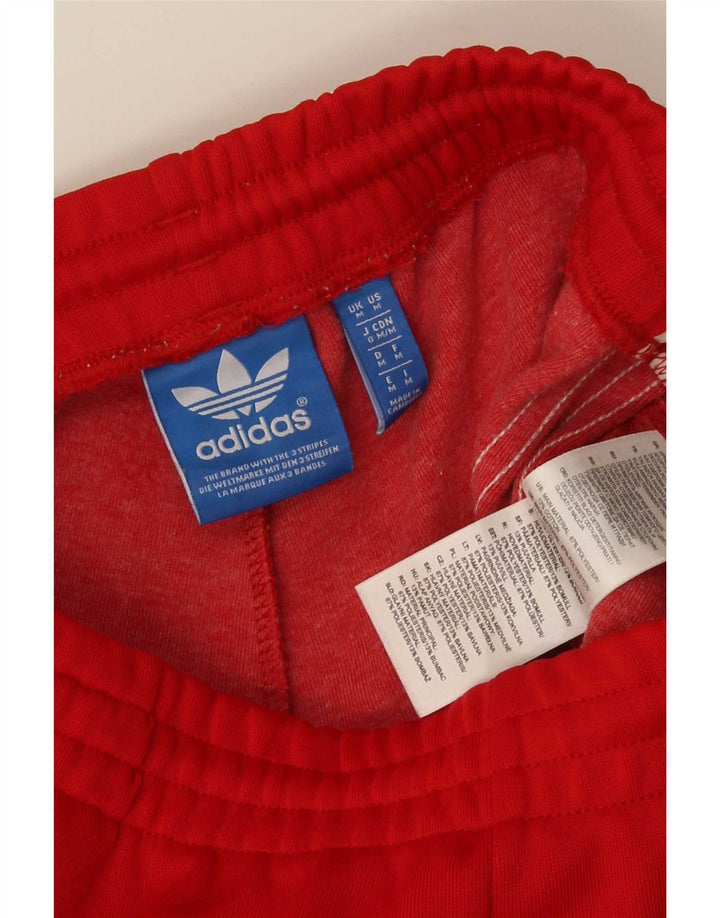 Adidas Hombre Pantalones De Chándal Joggers Medium Rojo Poliéster