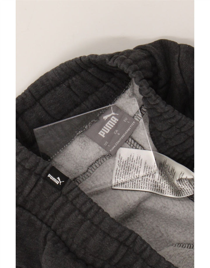 Puma Hombre Grande Gris Algodón