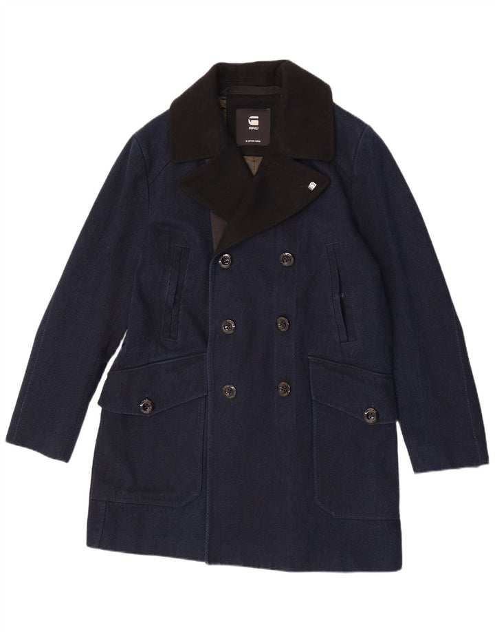 G-Star Chaquetón para hombre Talla 40 Grande Algodón azul marino