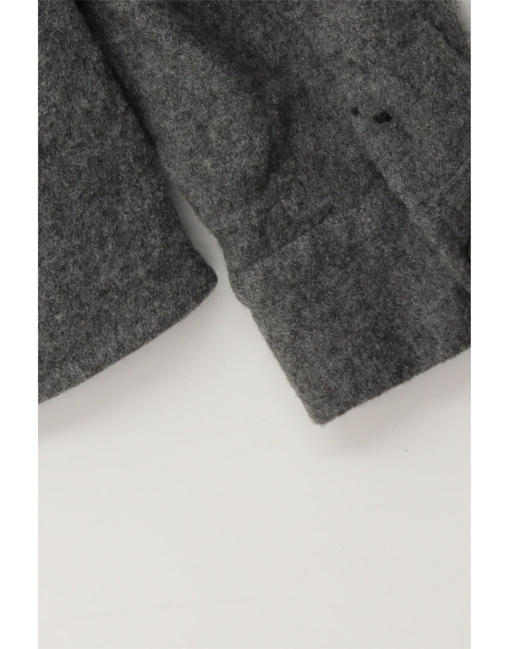 Camisa de franela de leñador de ajuste relajado para mujer Cos UK 44 Gris medio