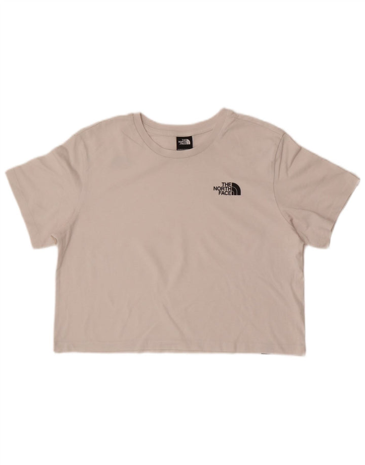 The North Face - Camiseta corta para mujer, talla 40, talla M, color blanco