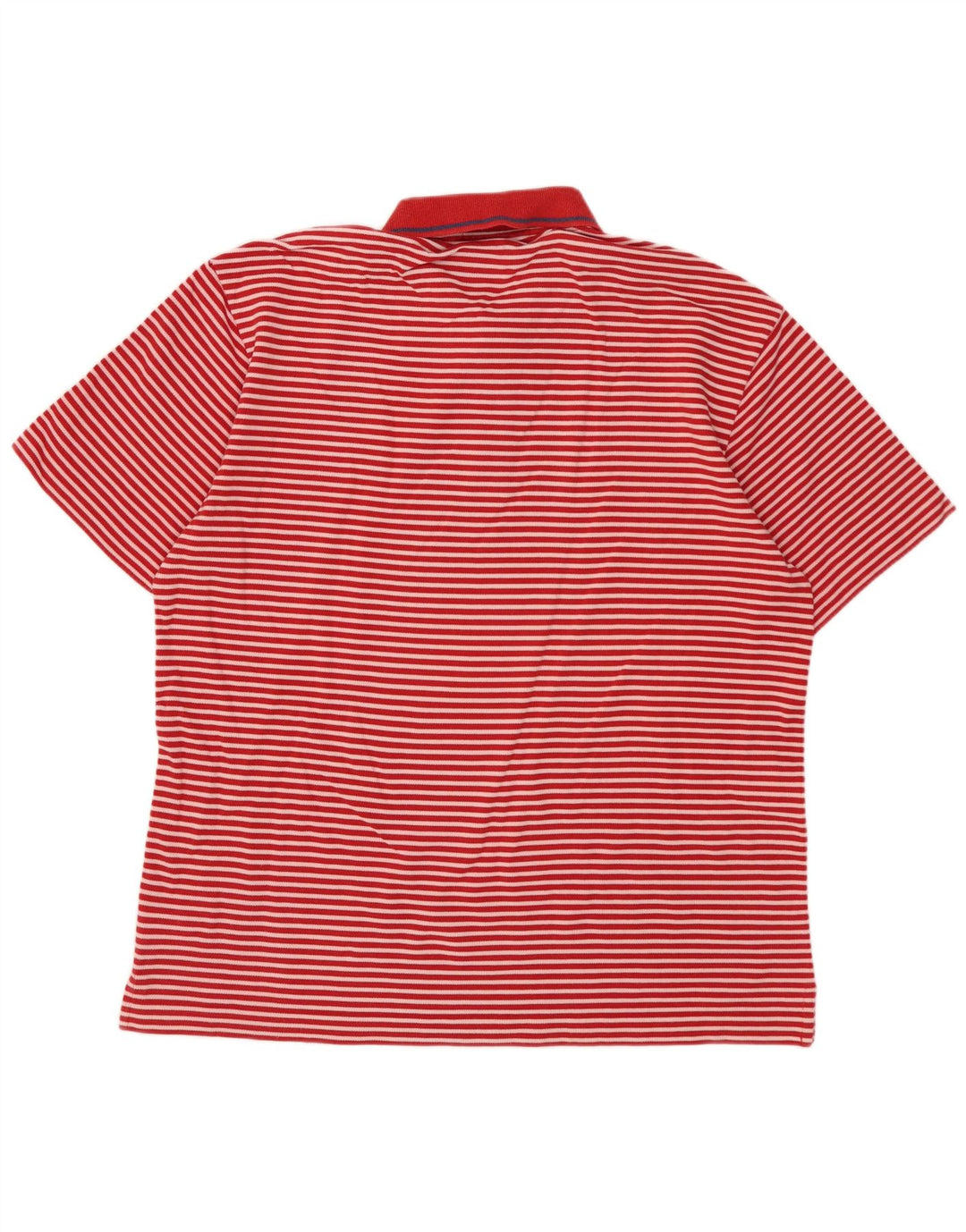 FRED PERRY Polo para hombre grande a rayas rojas