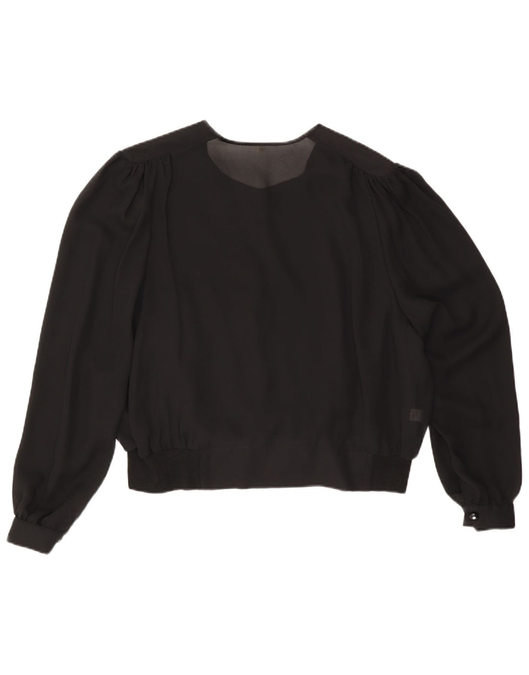 Blusa camisera de mujer VINTAGE IT 50 XL Viscosa negra