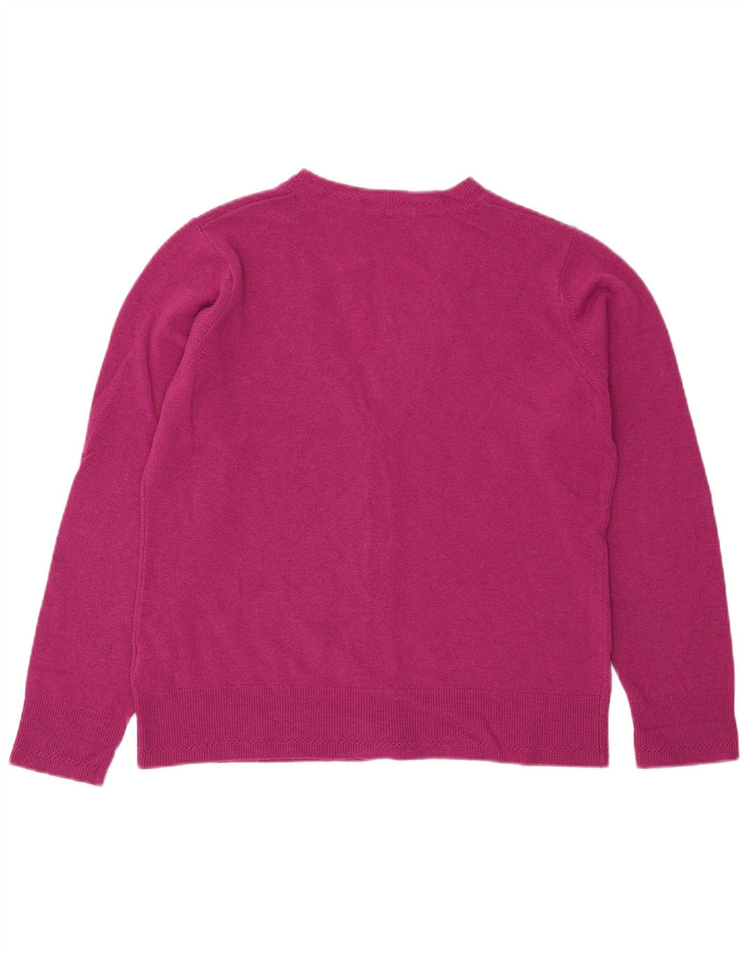 Marks & Spencer Suéter tipo cárdigan para mujer Reino Unido 44 Lana rosa grande