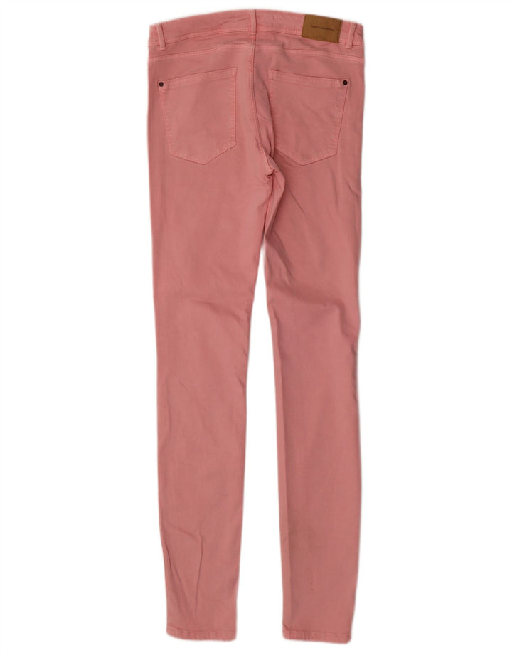 ZARA Vaqueros pitillo para mujer EU 38 Small W28 L31 Rosa