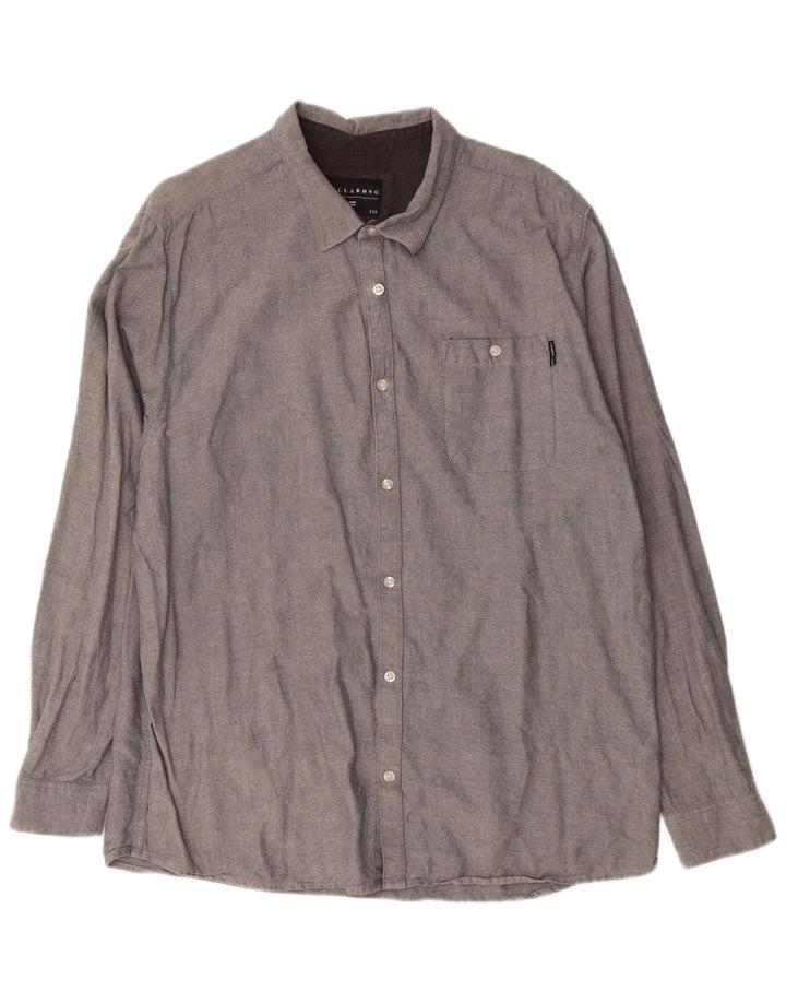 Camisa Billabong Hombre 2XL Algodón Gris
