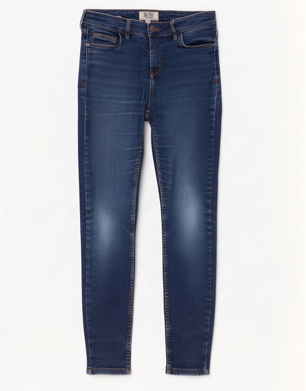 Vaqueros ajustados para mujer Fat Face UK 12 W32 L29 Algodón azul