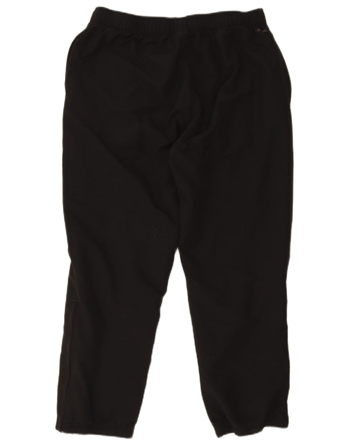 Adidas Hombre Climalite Chándal Pantalones Joggers Grande Negro Poliéster