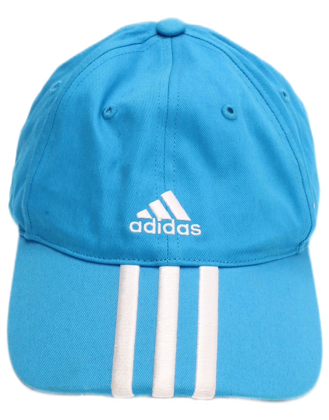 Adidas - Gorra de béisbol para niño, talla única, algodón azul