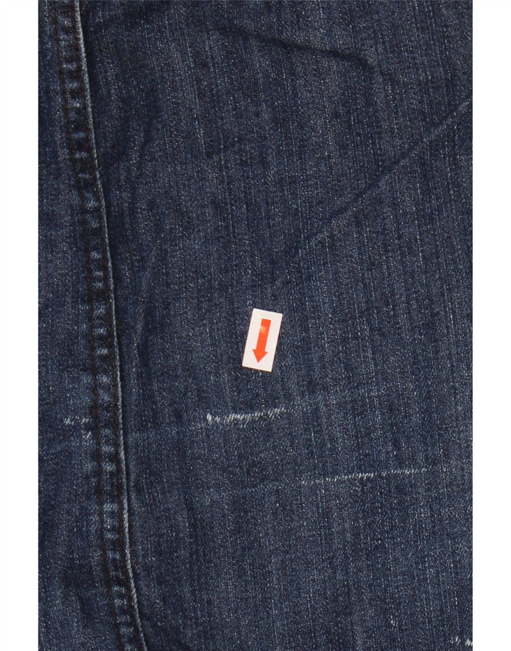 BODEN Falda vaquera para mujer UK 14 Large W32 Azul marino Algodón