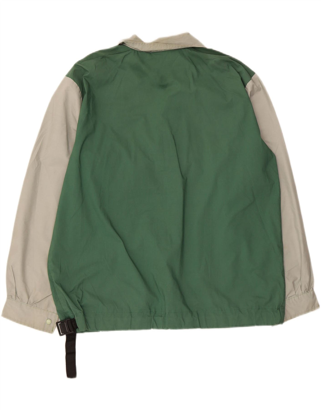 ROHAN Chaqueta cortavientos tipo pulóver para hombre UK 36 Small Green Colourblock