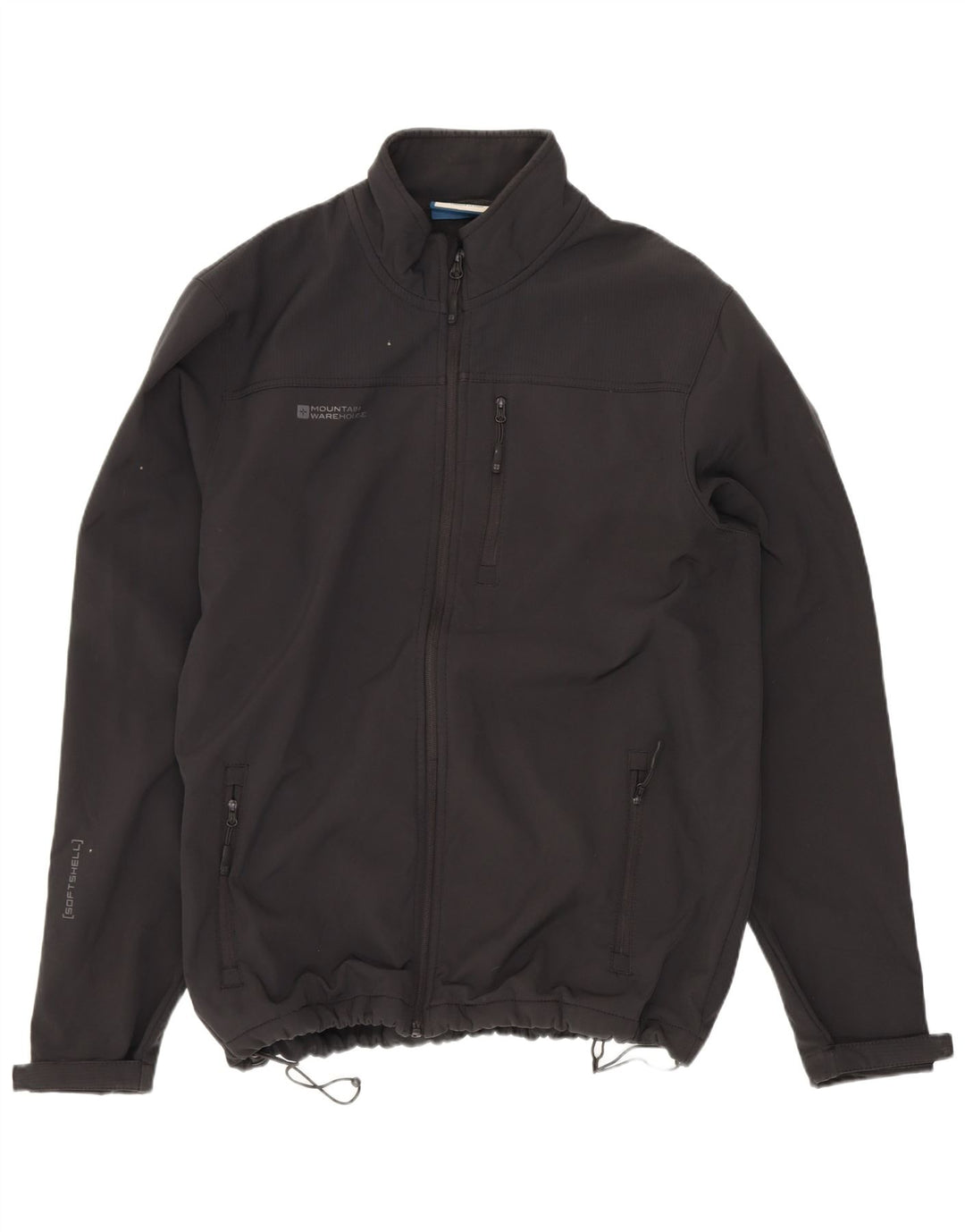 Chaqueta cortavientos para hombre Mountain Warehouse UK 40 Large Poliéster negro