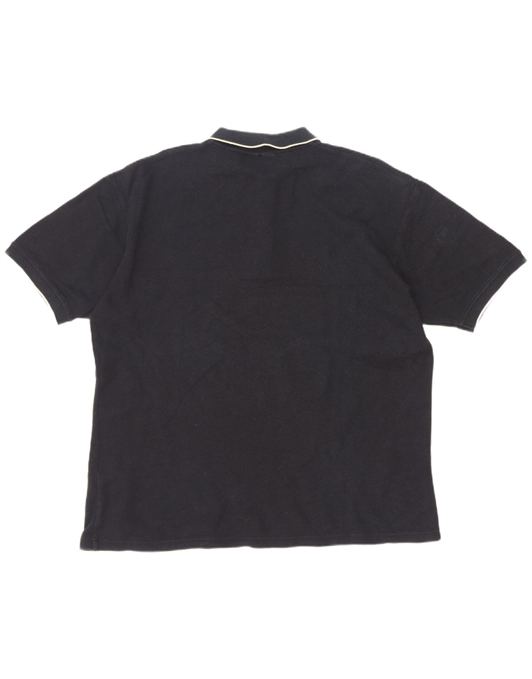 Fila Polo Hombre XL Algodón Negro
