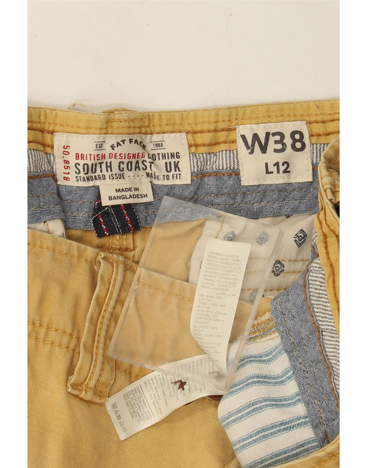 Pantalones cortos tipo cargo para hombre Fat Face W38 XL Algodón beige
