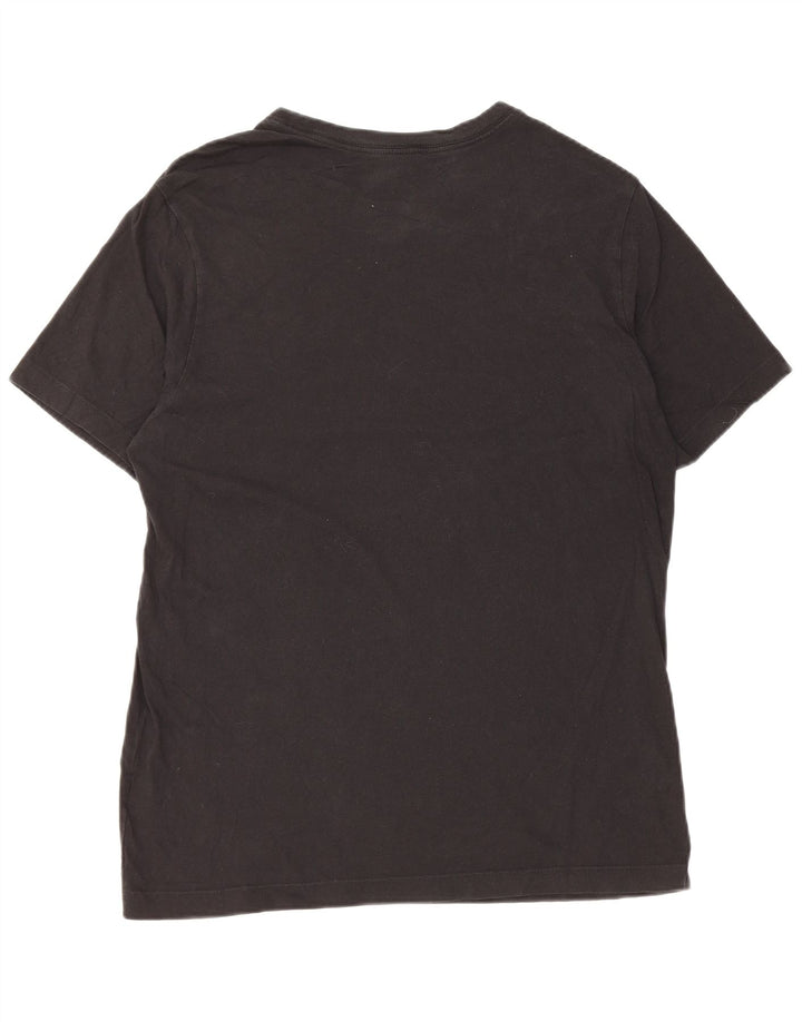 Nike - Camiseta gráfica para hombre, talla grande, algodón negro