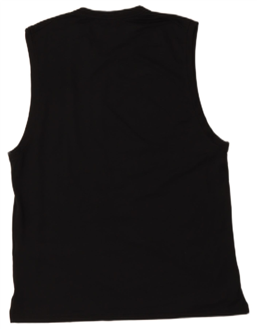 Nike Hombre Dri Fit Chaleco Top Medio Negro Poliéster
