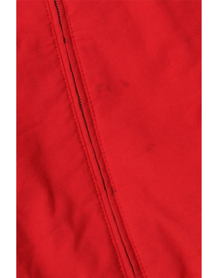 Nike - Chaqueta de chándal con gráfico para hombre, poliéster color block, pequeño, rojo