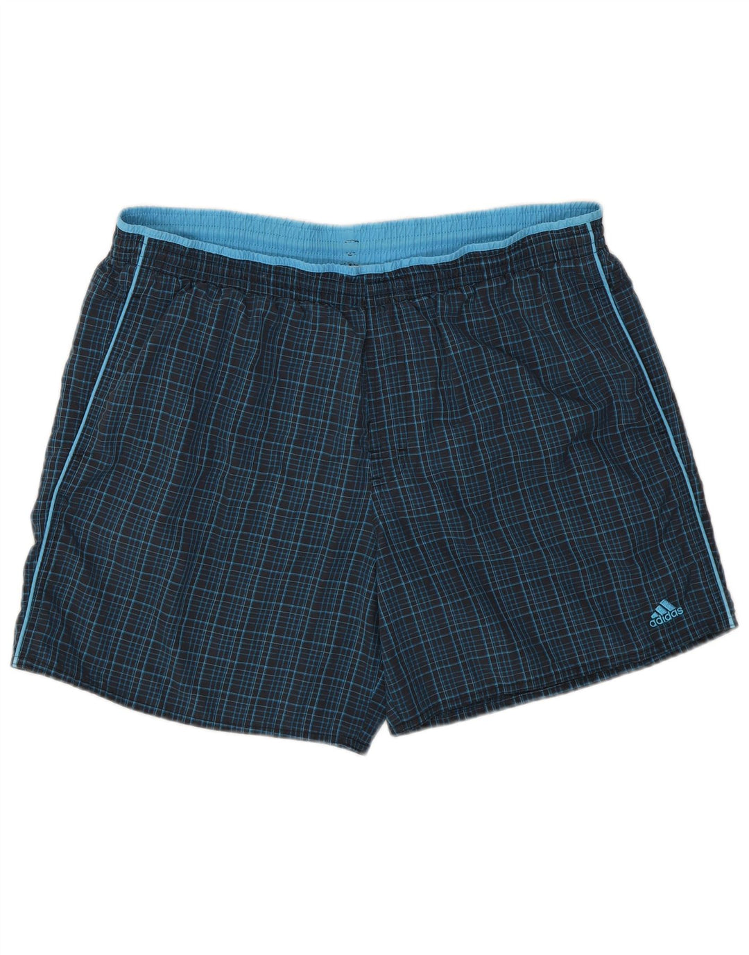 Bañador Adidas Hombre XL Azul Marino Cuadros Poliamida