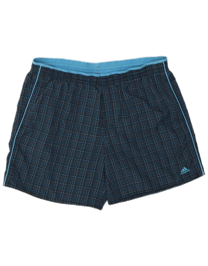 Bañador Adidas Hombre XL Azul Marino Cuadros Poliamida