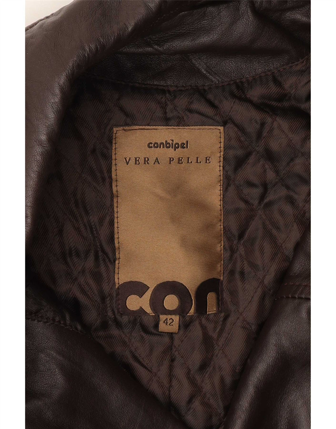 Chaqueta militar cruzada para mujer Conbipel IT 42 Marrón medio