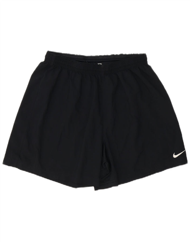 Nike - Pantalones cortos deportivos para hombre, talla grande, color negro
