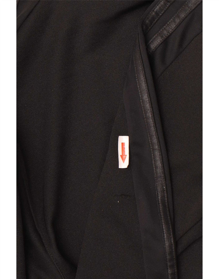 Adidas Hombre Graphic Sudadera con capucha Jumper XS Negro Poliéster