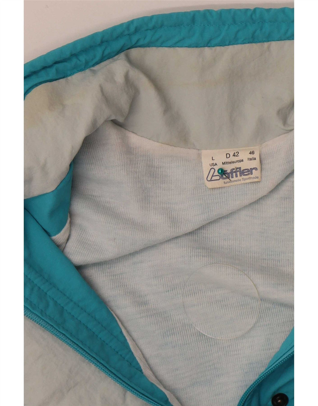 Loffler Chaqueta Bomber para Mujer EU 42 Grande Poliamida Azul