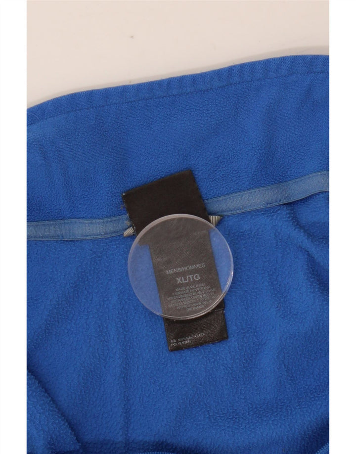 THE NORTH FACE Jersey polar con cuello y cremallera para hombre XL Poliéster azul