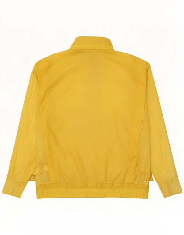 Ermenegildo Zegna Chaqueta bomber para hombre IT 46 Small Yellow Nylon