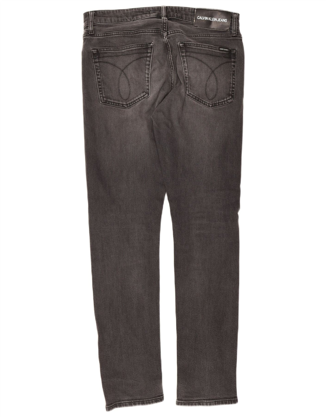 Calvin Klein Jeans ajustados para hombre W32 L32 Algodón gris