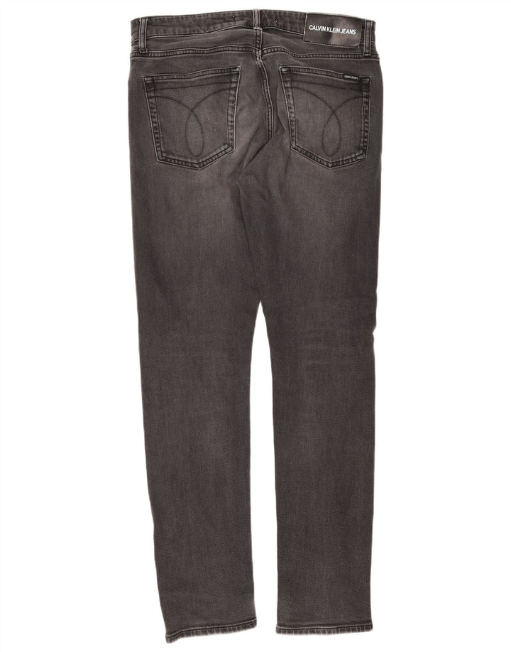Calvin Klein Jeans ajustados para hombre W32 L32 Algodón gris