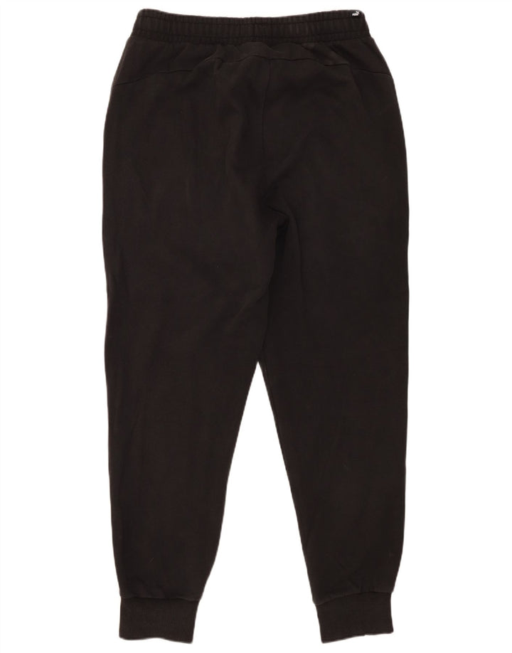 Puma Pantalones De Chándal Para Hombre Joggers Large Negro Algodón